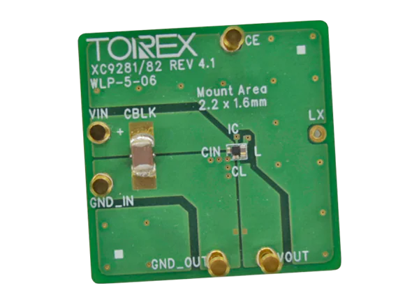Placa De Evaluación Torex Semiconductor XC9282B18E0R-G 1.8V Introducción Del Producto